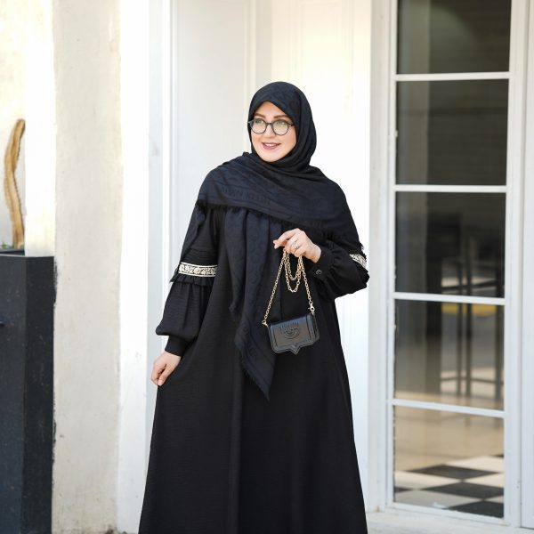 عبای مهگل مشکی